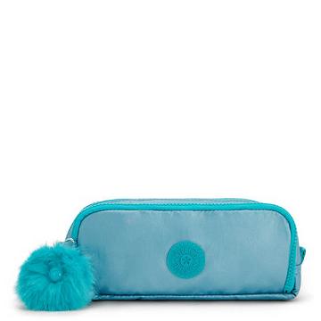 Kipling Gitroy Metallic Pencil Case Tassen Turquoise | België 1311DF